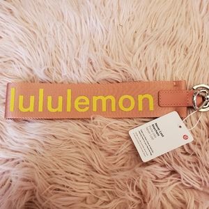 Lululemon Never Lost Keychain